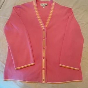 David Brooks button cardigan